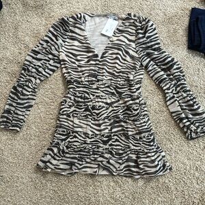 NWT zebra dress